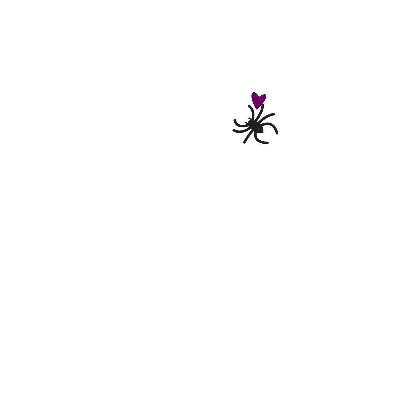 Spiderweb in the top-right corner